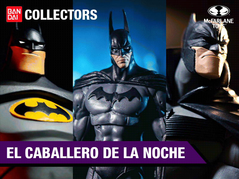 Bandai, Bandai México, Mc Farlane Toys, mcfarlan, mc farlan, Dc multiverse, DC Comics, colección dc, figuras dc, linea dc multiverse, multiverse mcfarlane, todd mcfarlane, batman, Superman, batman metals, batman dark knight, black knight, batman animated series, batman detective comics 1000, batmania, Caballero de la noche, caballero nocturno,