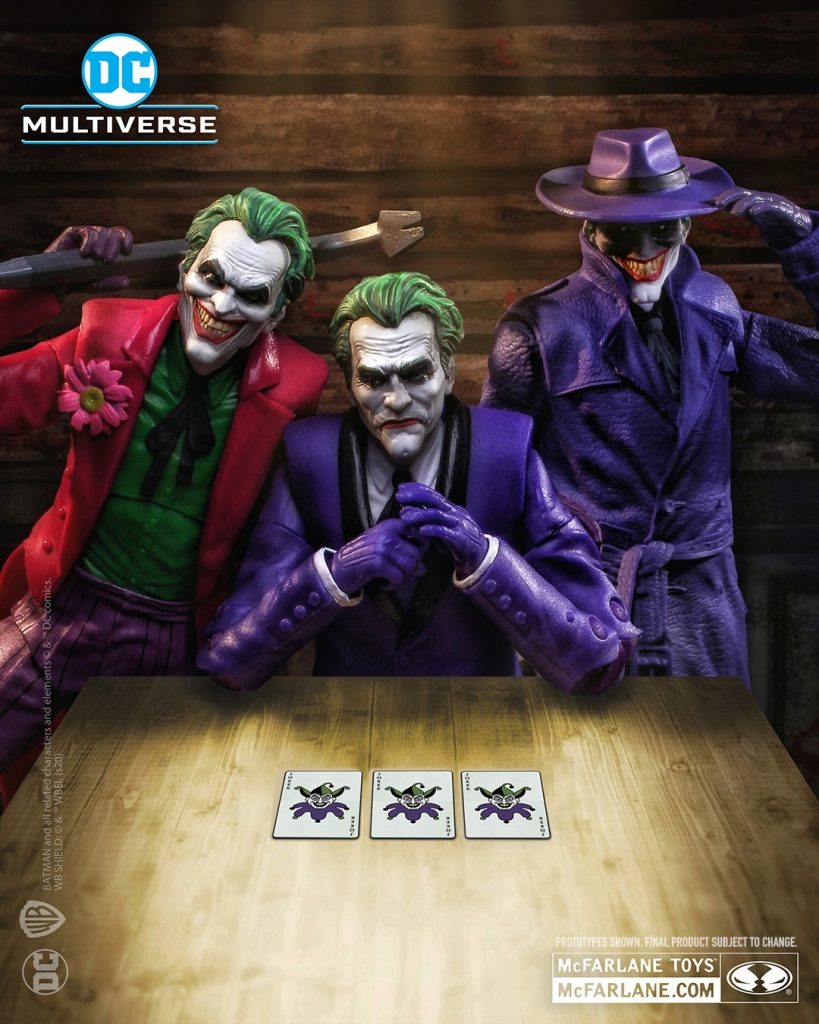 Batman: Three Jokers,Three Jokers Comic, Batman Three Jokers, Comic three jokers, joker the comedian, joker the criminal, joker the clown, tres jokers, figuras de three jokers, mcfarlane dc, mcfarlane dc multiverse, figuras mcfarlane,